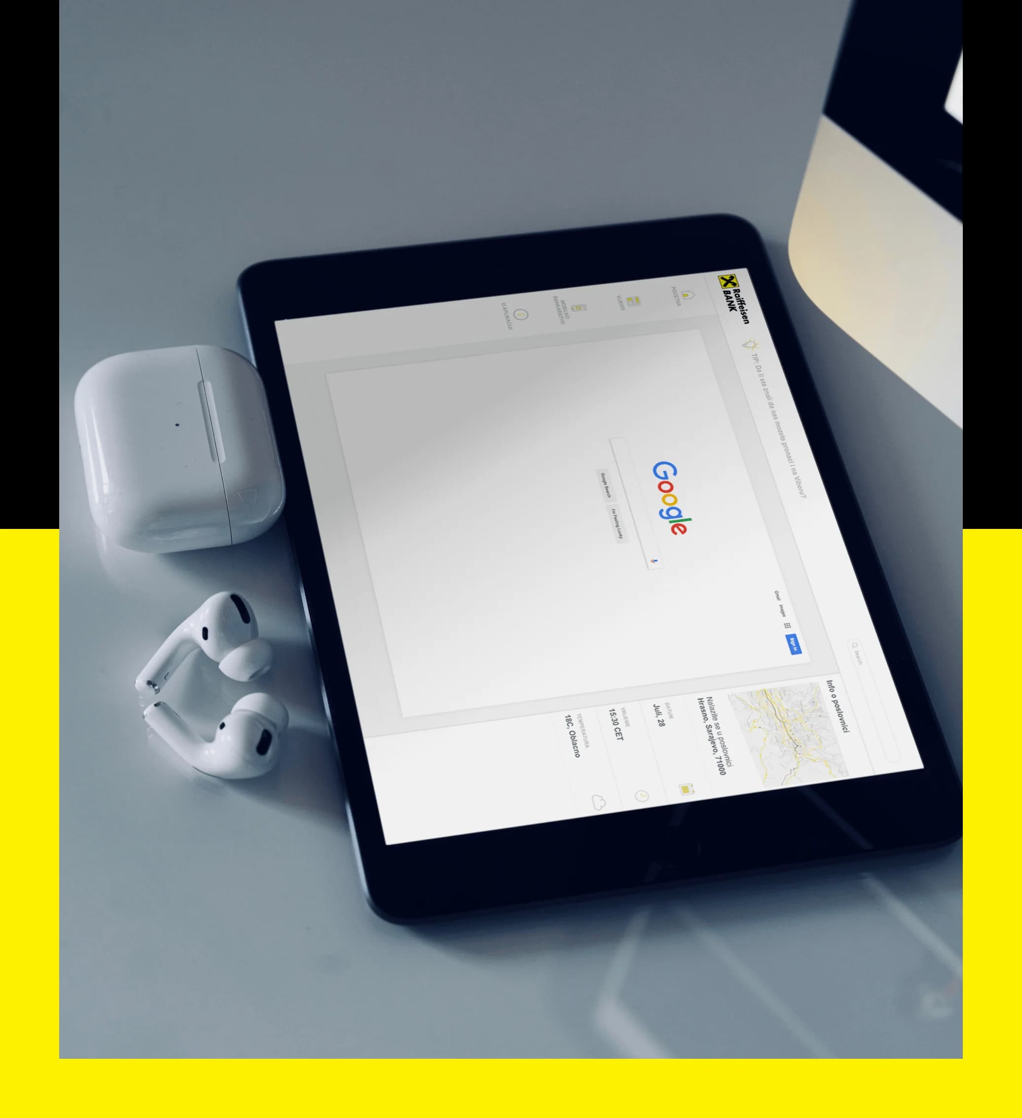 raiffeisen-bank mockup